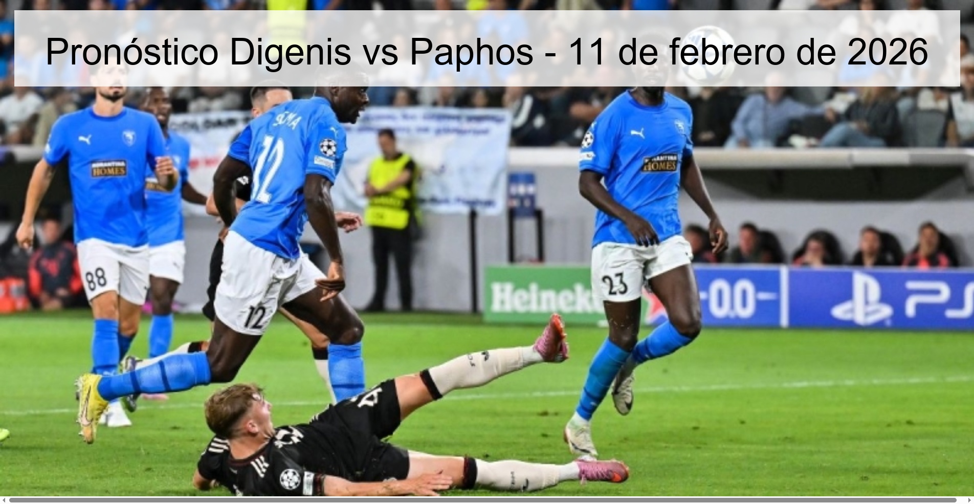 Pronóstico Digenis vs Paphos – 11 de febrero de 2026