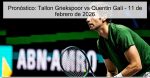 Pronóstico: Tallon Griekspoor vs Quentin