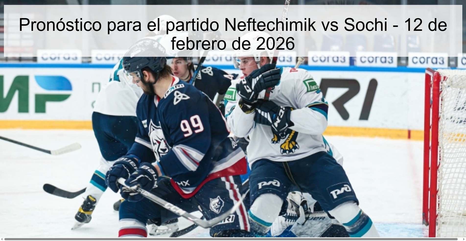 Pronóstico para el partido Neftechimik vs Sochi – 12 de febrero de 2026
