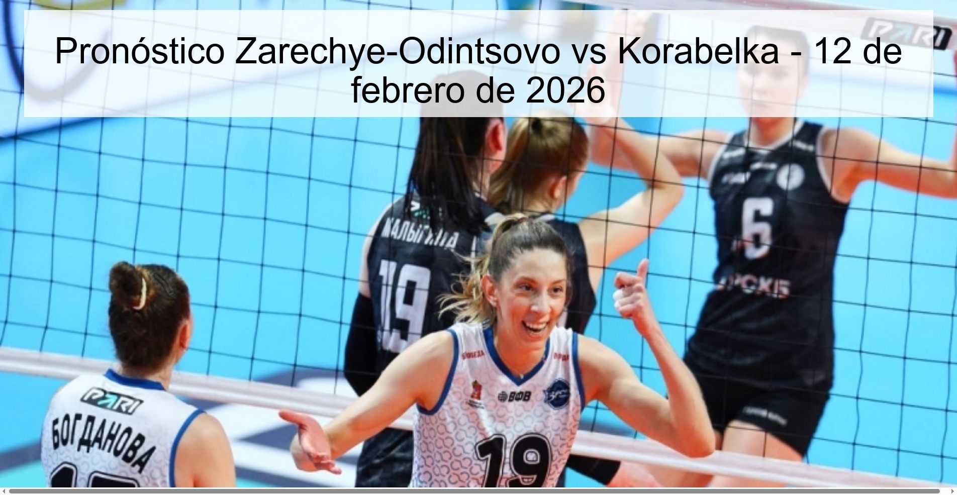 Pronóstico Zarechye-Odintsovo vs Korabelka – 12 de febrero de 2026