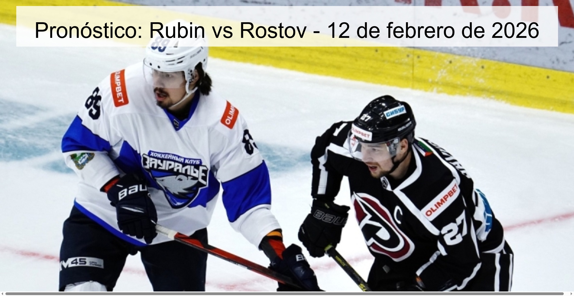Pronóstico: Rubin vs Rostov – 12 de febrero de 2026