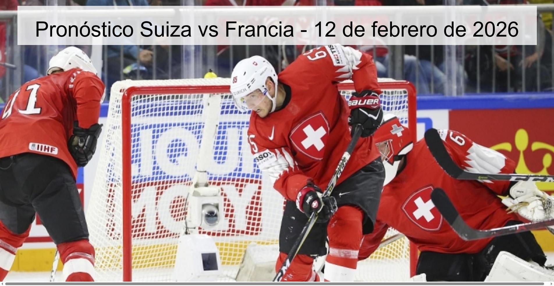 Pronóstico Suiza vs Francia – 12 de febrero de 2026
