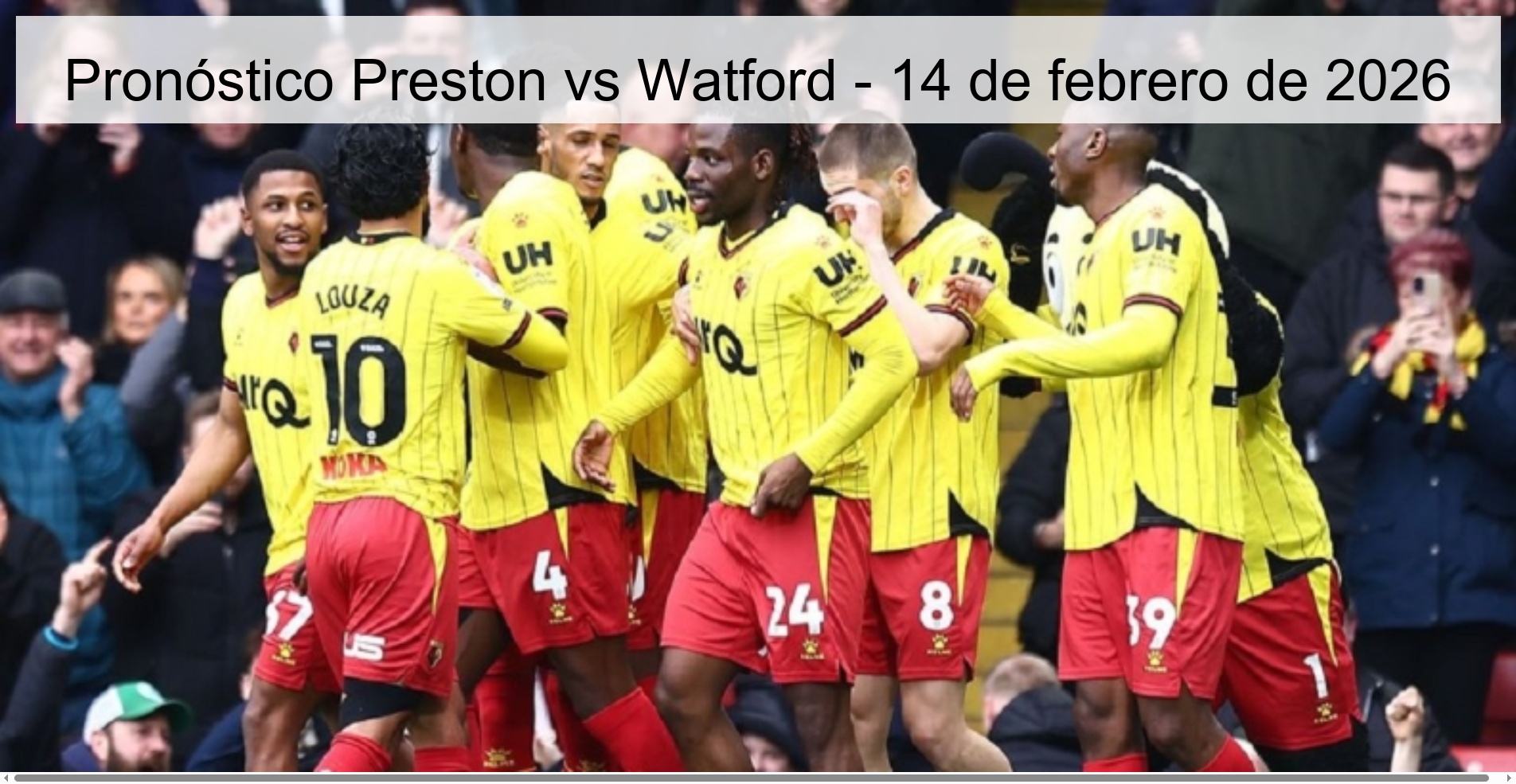 Pronóstico Preston vs Watford – 14 de febrero de 2026
