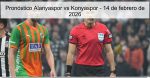 Pronóstico Alanyaspor vs Konyaspor ̵