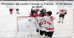 Pronóstico del partido Canadá vs Francia