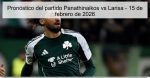 Pronóstico del partido Panathinaikos vs 