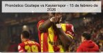 Pronóstico Goztepe vs Kayserispor –