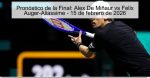 Pronóstico de la Final: Alex De Miñaur v