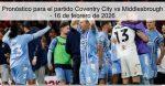 Pronóstico para el partido Coventry City