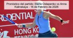 Pronóstico del partido: Elena Ostapenko 