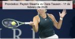 Pronóstico: Peyton Stearns vs Clara Taus