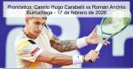 Pronóstico: Camilo Hugo Carabelli vs Rom