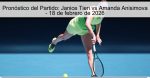 Pronóstico del Partido: Janice Tien vs A