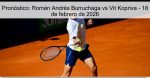 Pronóstico: Román Andrés Burruchaga vs V