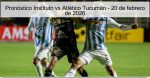 Pronóstico Instituto vs Atlético Tucumán