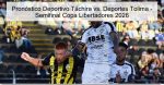 Pronóstico Deportivo Táchira vs. Deporte