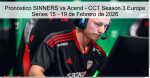 Pronóstico SINNERS vs Acend – CCT 