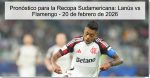 Pronóstico para la Recopa Sudamericana: 