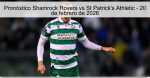 Pronóstico Shamrock Rovers vs St Patrick