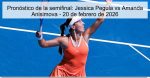 Pronóstico de la semifinal: Jessica Pegu
