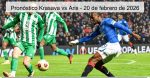 Pronóstico Krasava vs Aris – 20 de