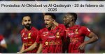 Pronóstico Al-Okhdood vs Al-Qadisiyah &#
