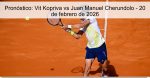 Pronóstico: Vit Kopriva vs Juan Manuel C