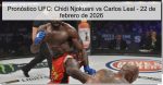Pronóstico UFC: Chidi Njokuani vs Carlos
