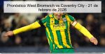 Pronóstico West Bromwich vs Coventry Cit