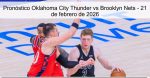 Pronóstico Oklahoma City Thunder vs Broo