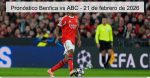 Pronóstico Benfica vs ABC – 21 de 
