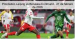 Pronóstico Leipzig vs Borussia Dortmund 