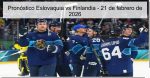 Pronóstico Eslovaquia vs Finlandia ̵