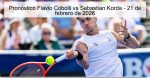 Pronóstico Flavio Cobolli vs Sebastian K