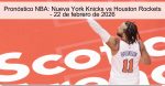 Pronóstico NBA: Nueva York Knicks vs Hou