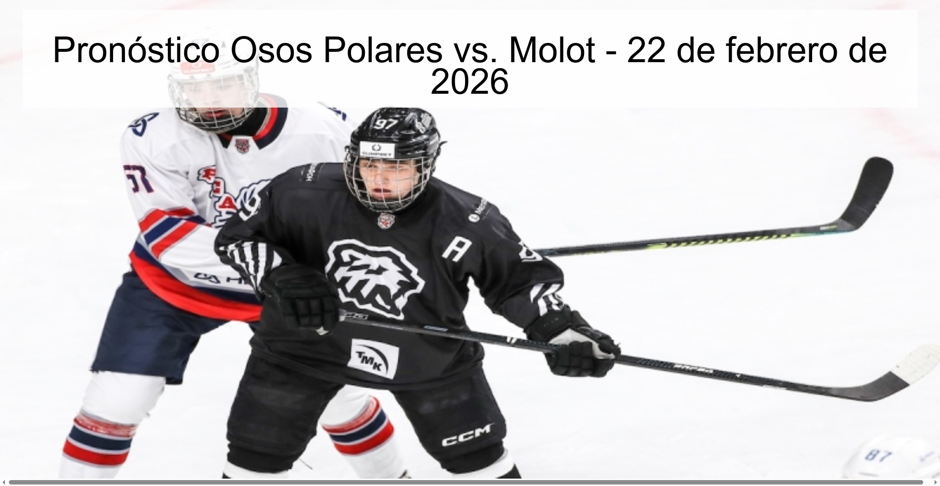 Pronóstico Osos Polares vs. Molot – 22 de febrero de 2026