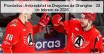 Pronóstico: Avtomobilist vs Dragones de 