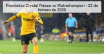 Pronóstico Crystal Palace vs Wolverhampt