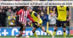 Pronóstico Sunderland vs Fulham – 