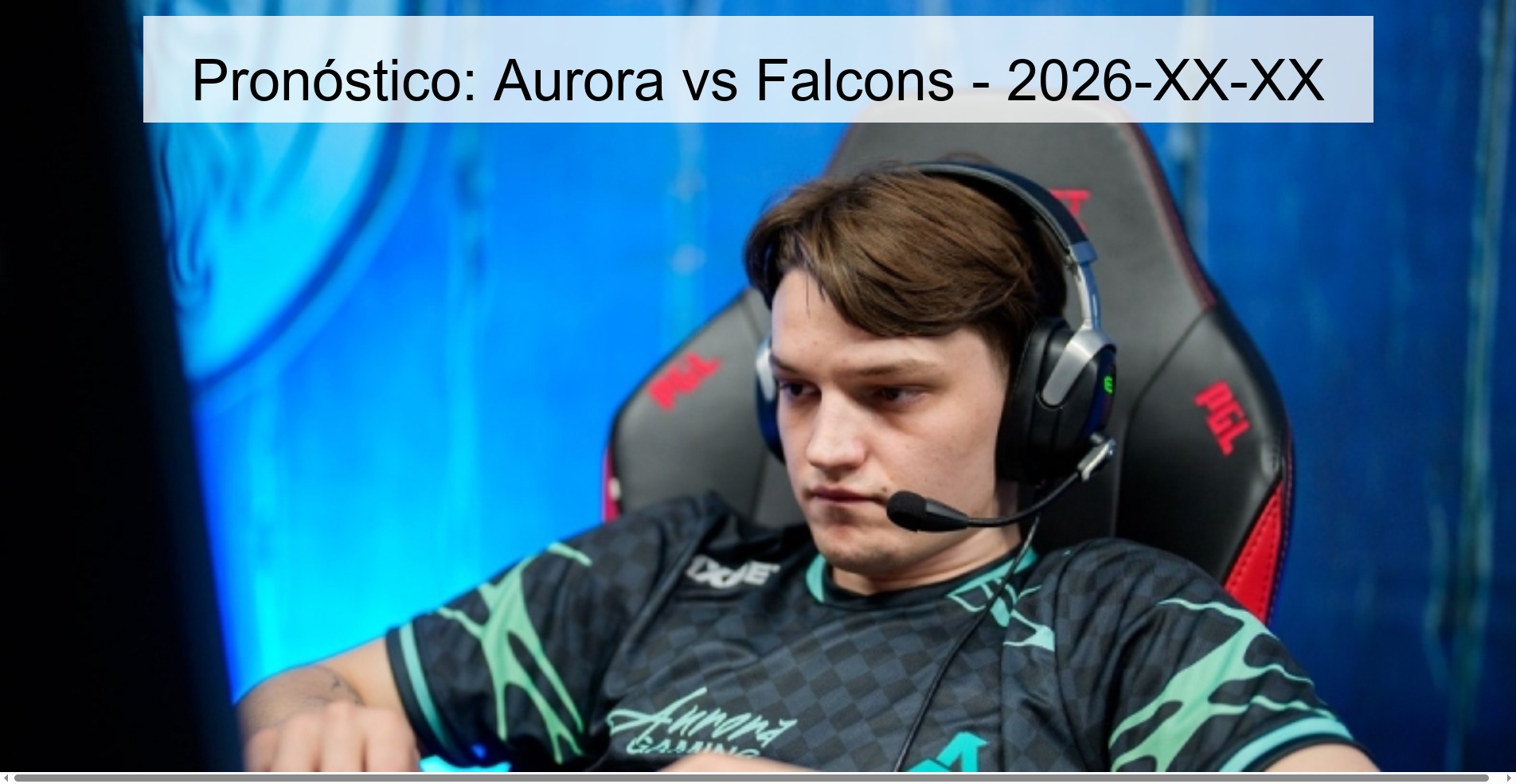 Pronóstico: Aurora vs Falcons – 2026-XX-XX