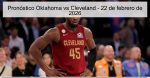 Pronóstico Oklahoma vs Cleveland –