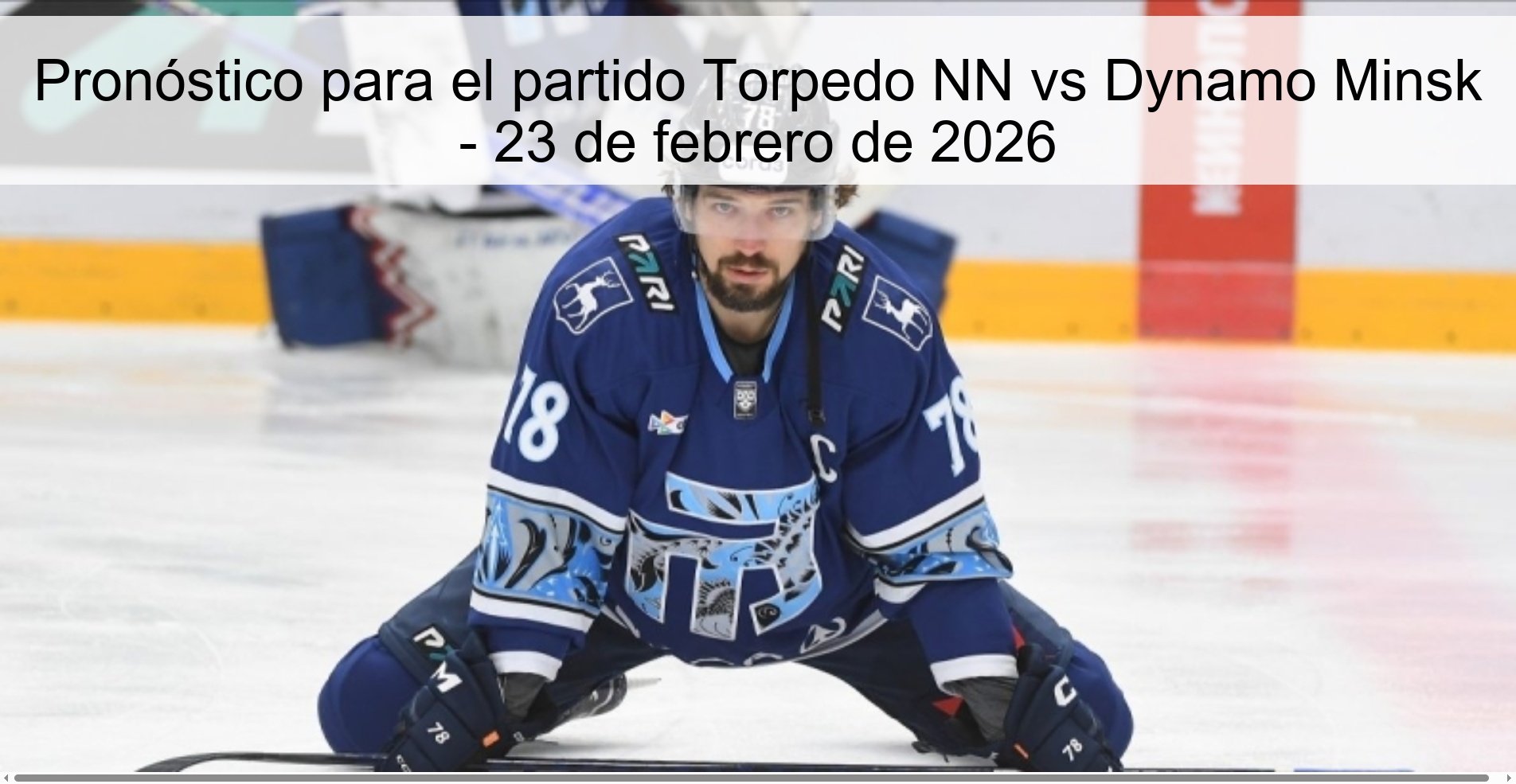 Pronóstico para el partido Torpedo NN vs Dynamo Minsk – 23 de febrero de 2026