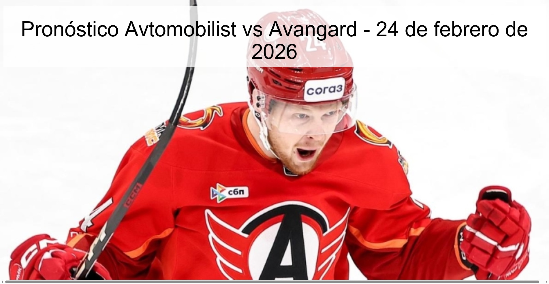 Pronóstico Avtomobilist vs Avangard – 24 de febrero de 2026