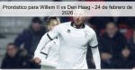 Pronóstico para Willem II vs Den Haag &#