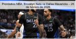 Pronóstico NBA: Brooklyn Nets vs Dallas 