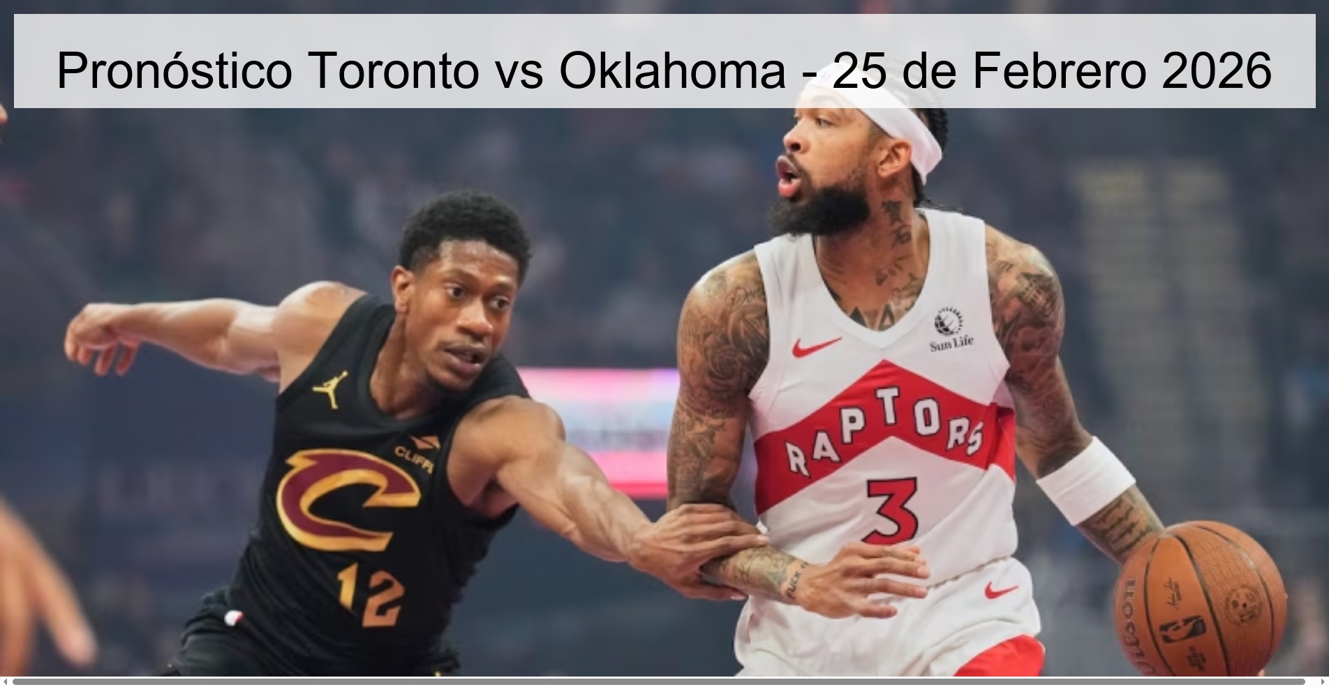 Pronóstico Toronto vs Oklahoma – 25 de Febrero 2026