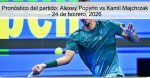 Pronóstico del partido: Alexey Popyrin v