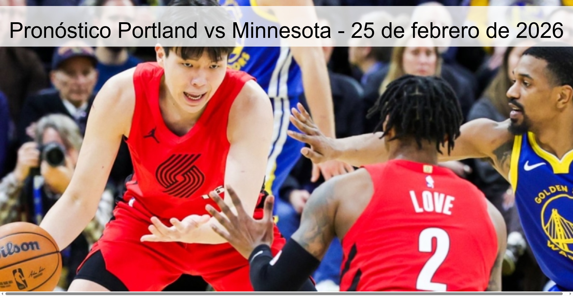 Pronóstico Portland vs Minnesota – 25 de febrero de 2026