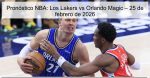 Pronóstico NBA: Los Lakers vs Orlando Ma