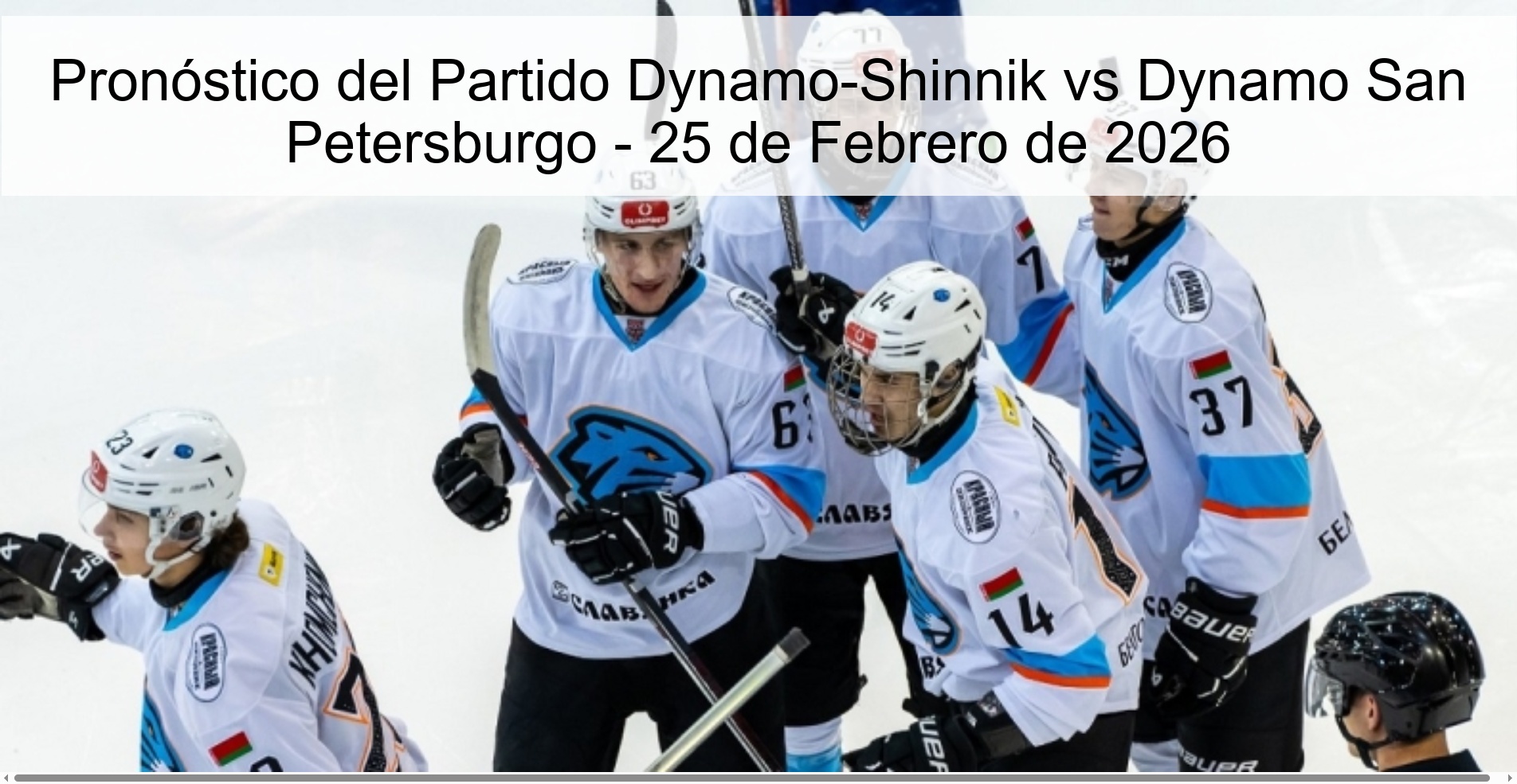Pronóstico del Partido Dynamo-Shinnik vs Dynamo San Petersburgo – 25 de Febrero de 2026